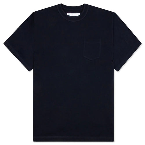 Cotton Jersey T Shirt Navy