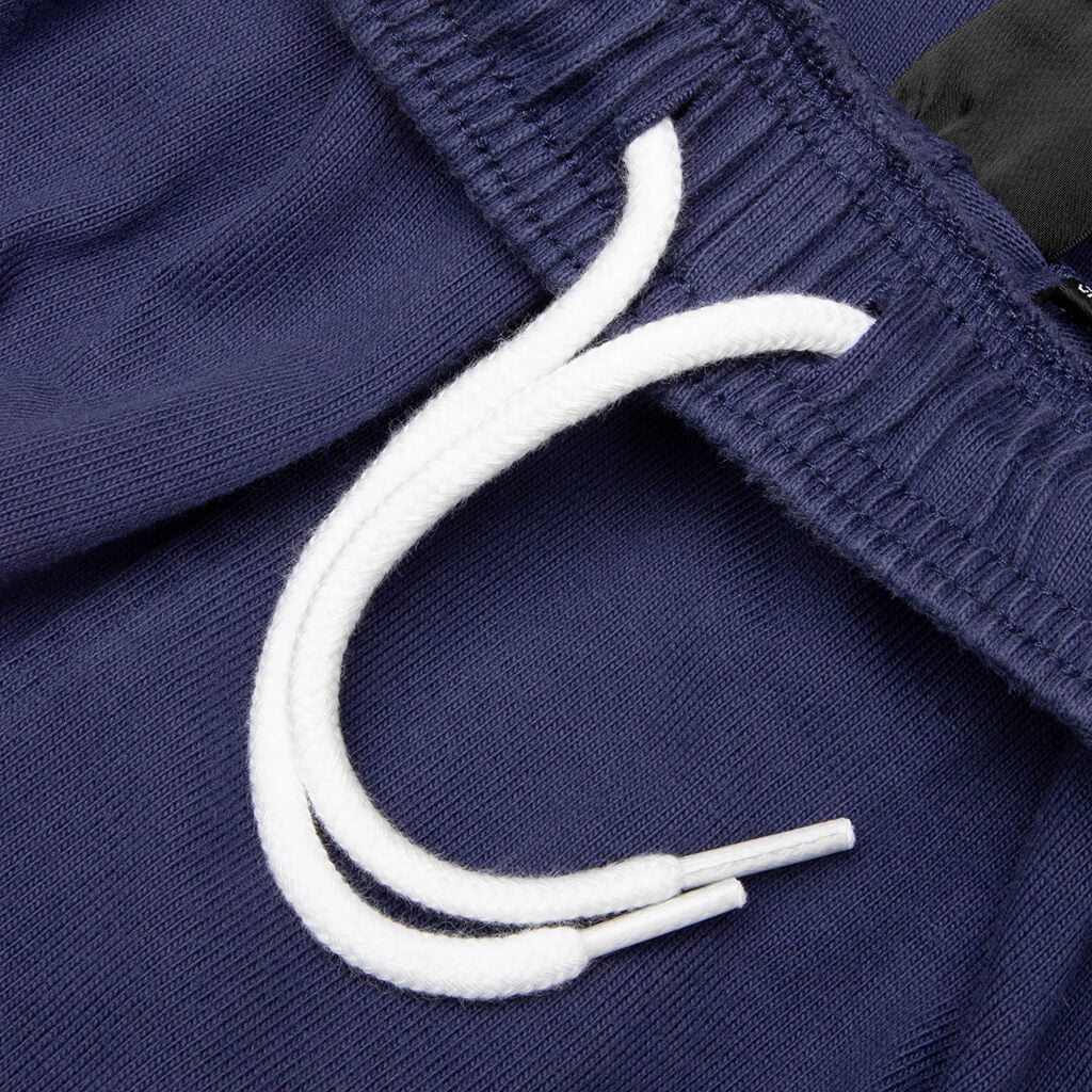 Stripe Jersey Short Blue