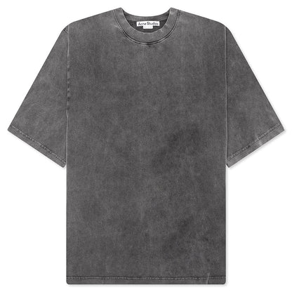 Garment Dyed Crew Neck T Shirt Fn Ux Tshi000018 Faded Black