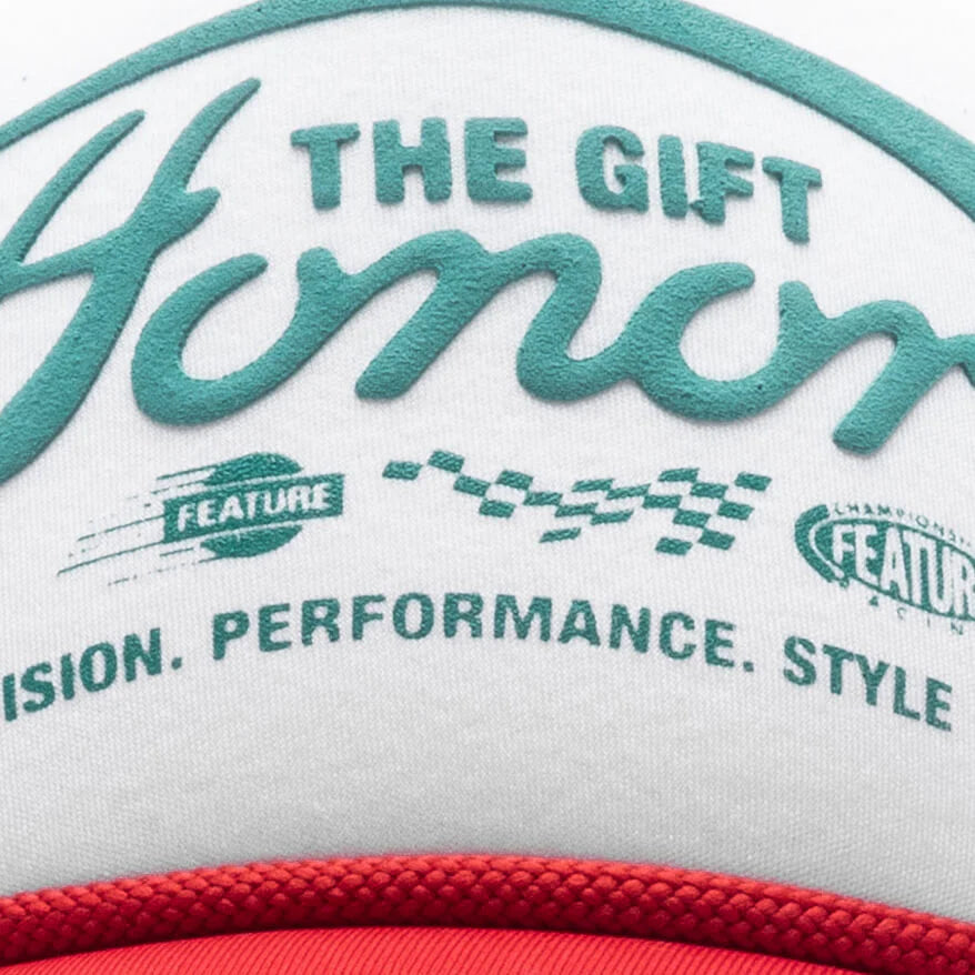 Feature x Honor The Gift Racing Club Hat Red