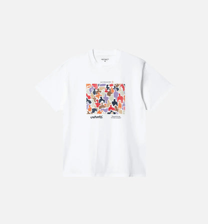 Unity Mens Short Sleeve Shirt White