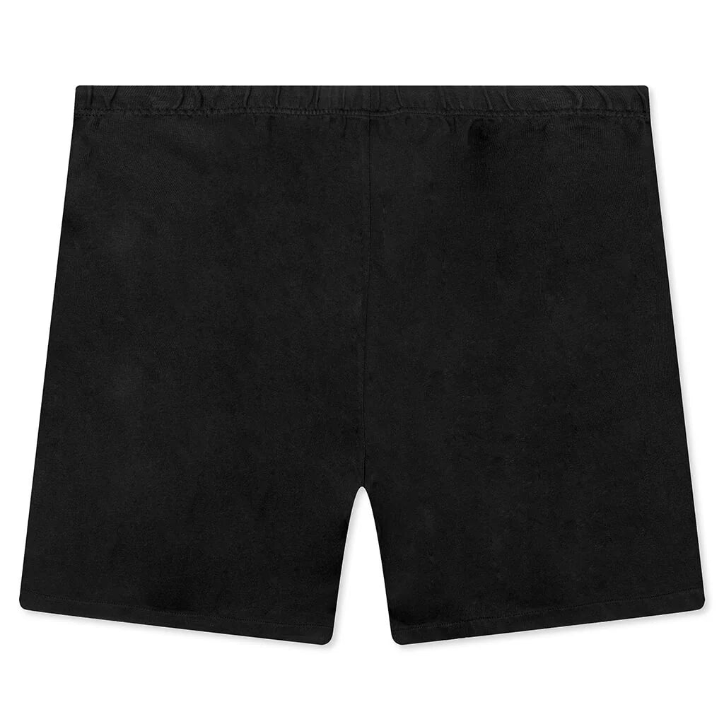 Heavy Jersey Soccer Short Black