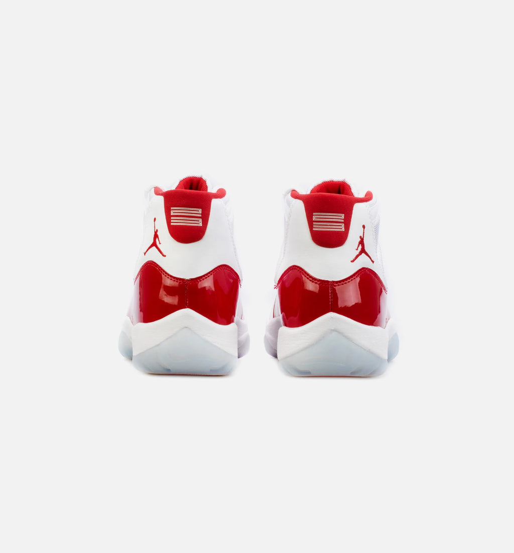 Air Jordan 11 Retro Cherry Mens Lifestyle Shoe White Red Limit One Per Customer