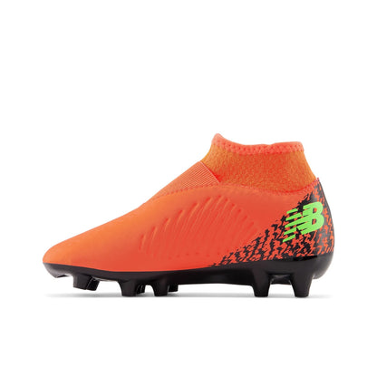 New Balance Tekela V4 Magique Junior FG Firm Ground Soccer Cleats Neon Dragonfly