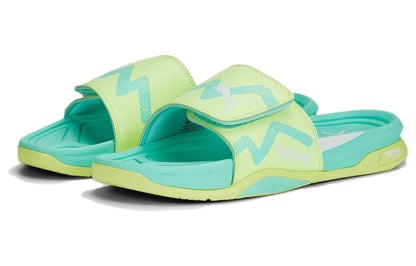 PUMA Dream NITRO Slide Future Unisex Fast Yellow White Electric Peppermint