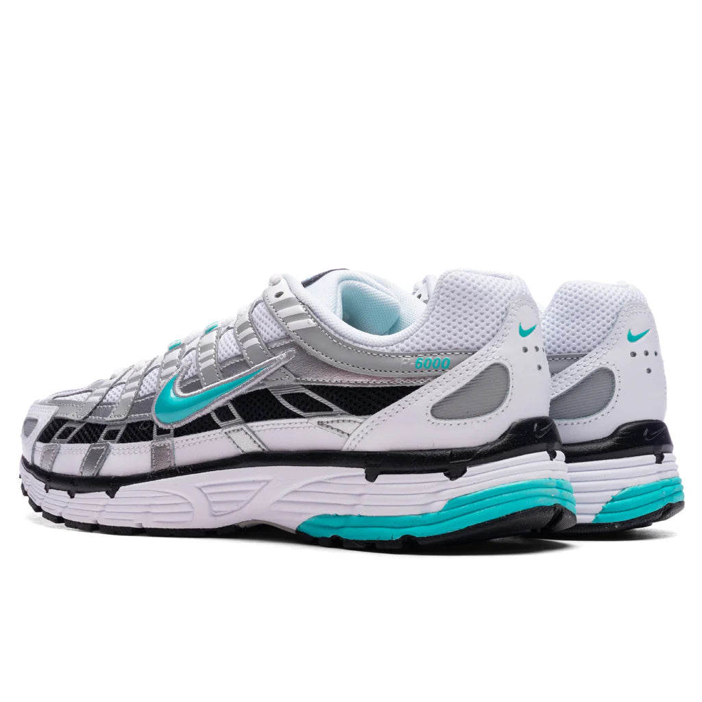 P 6000 White Dusty Cactus Metallic Silver