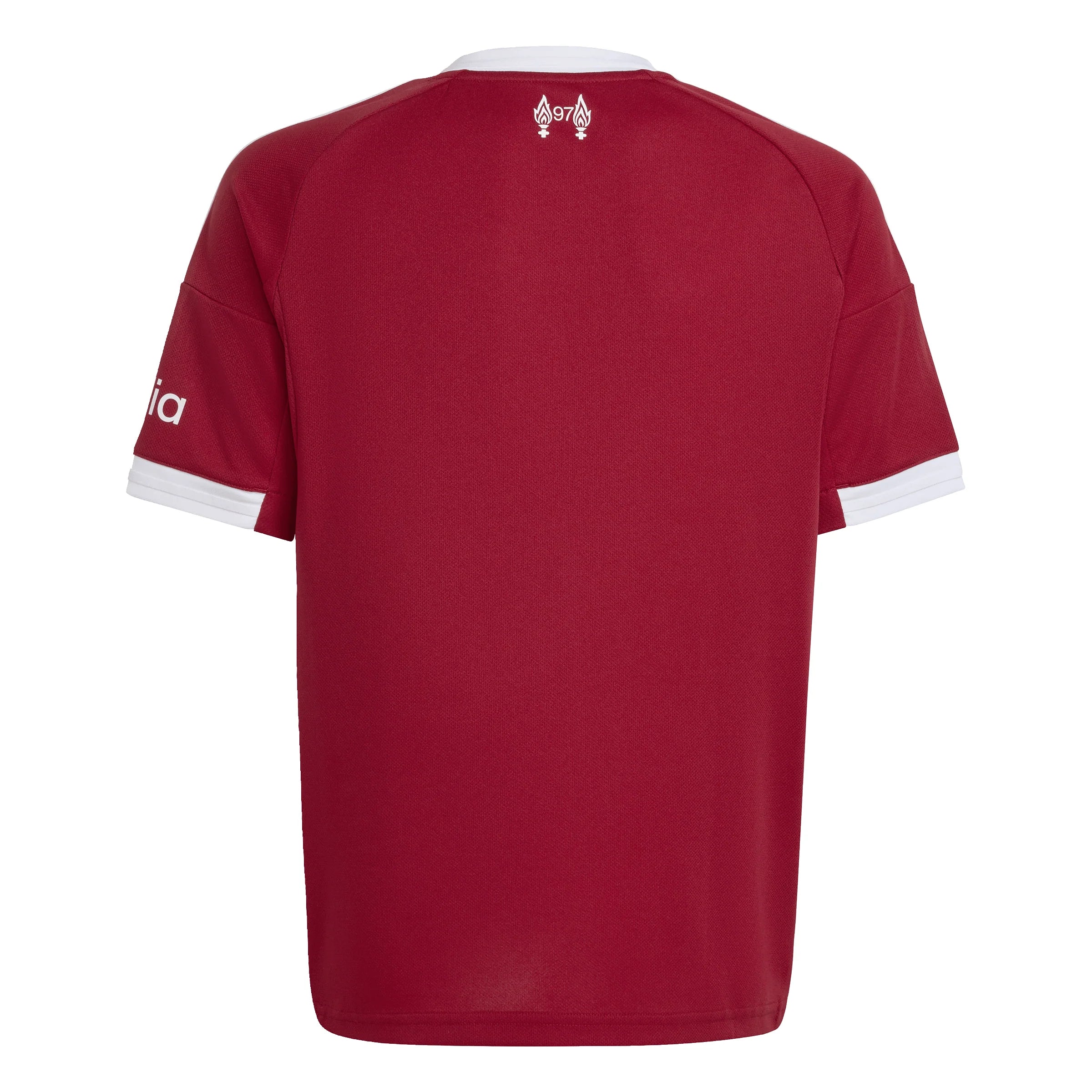 adidas Liverpool FC Home Youth Soccer Jersey 25 26 Red