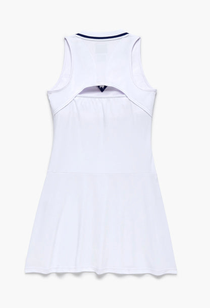 VERDANT TOURNAMENT V NECK DRESS