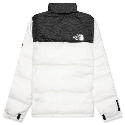 1996 Retro Nuptse Jacket White Dune