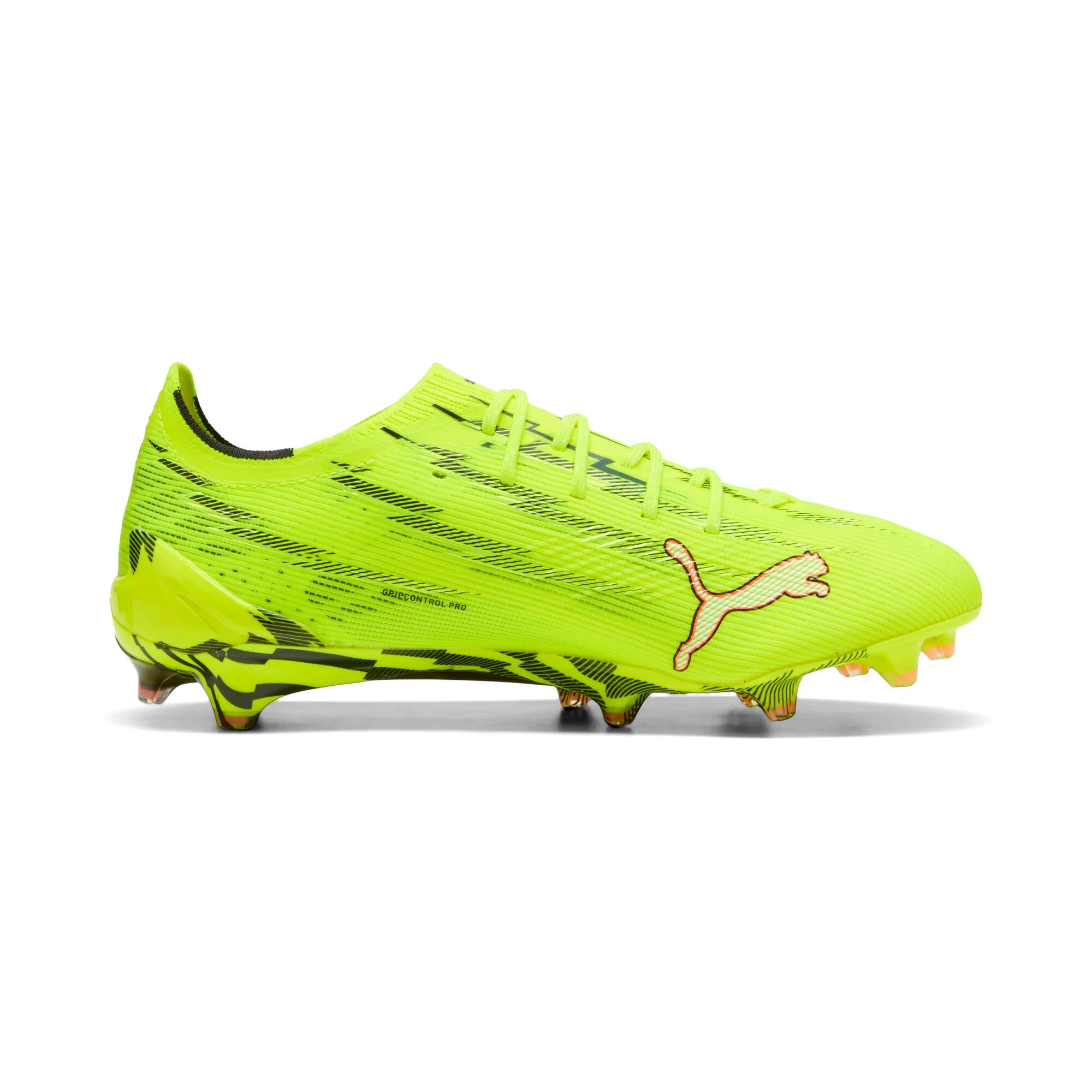 PUMA Ultra 6 Ultimate FG Firm Ground Mens Soccer Cleats Yellow Black Red