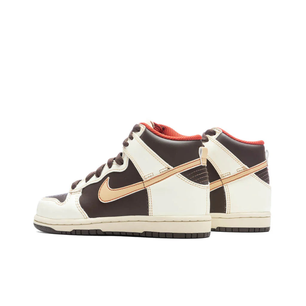 Dunk High PS Baroque Brown Sesame Coconut Milk
