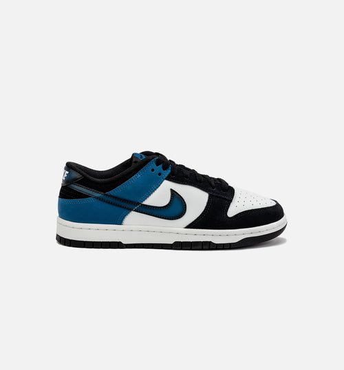 Dunk Low Industrial Blue Mens Lifestyle Shoe Black Blue
