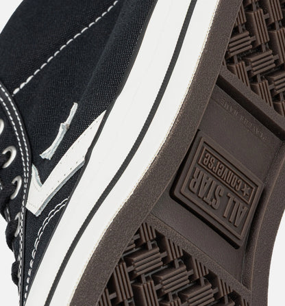 Star Player 76 High Top Mens Lifestyle Shoe Black Vintage White