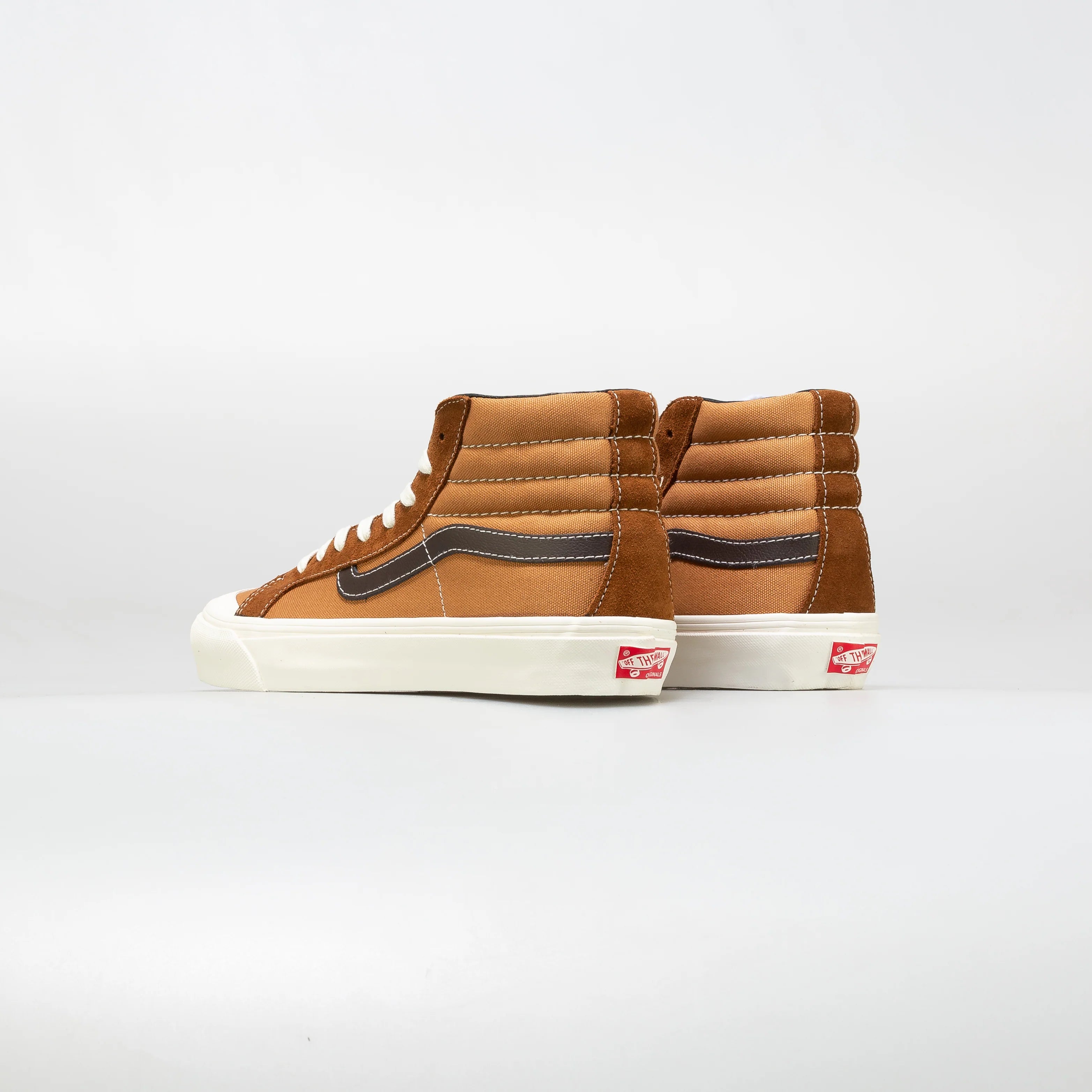 Vault OG Style 138 LX Mens Skateboarding Shoe Brown Bone