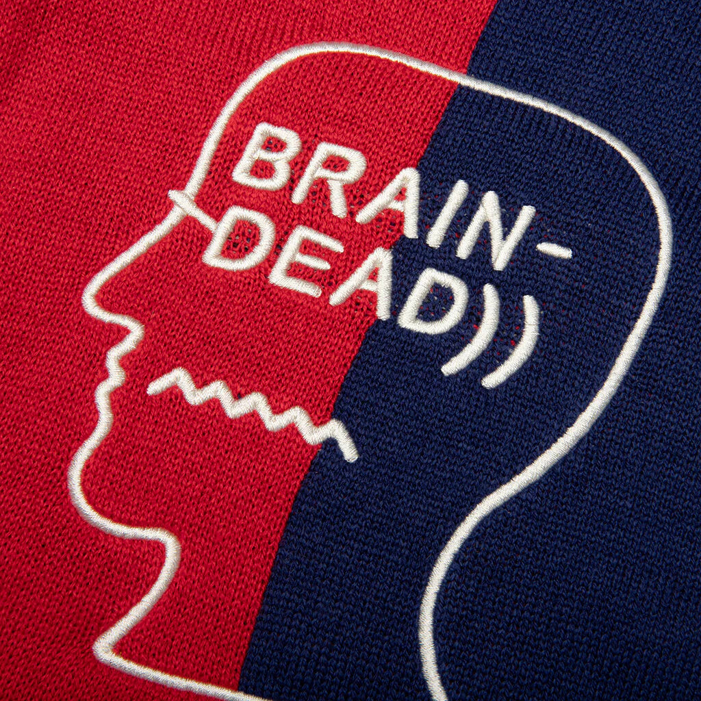 adidas Originals x Brain Dead by Disney Bandana Scarf Better Scarlet Victory Blue