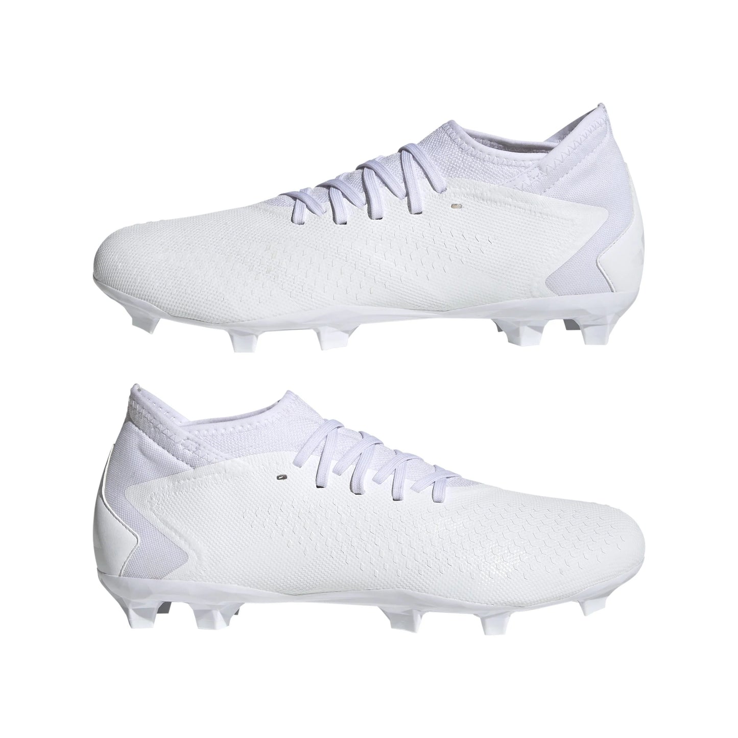adidas Predator Accuracy3 FG Firm Ground Soccer Cleats White Black