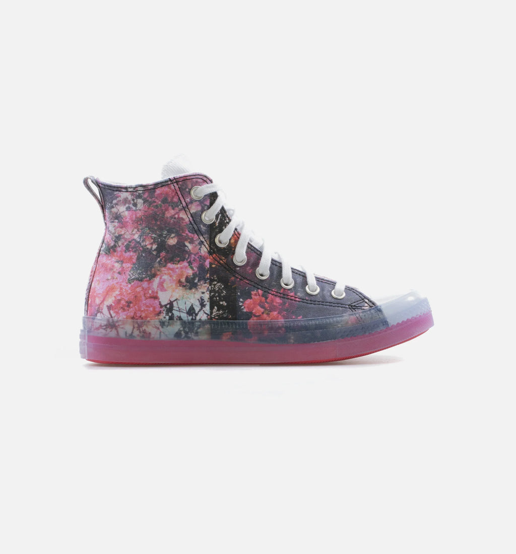 Chuck Taylor All Star Cx Hi Top Shaniqu Mens Lifestyle Shoe Pink White Brown Floral