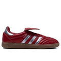 Womens Samba Long Tongue Better Scarlet Silver Metallic Gum