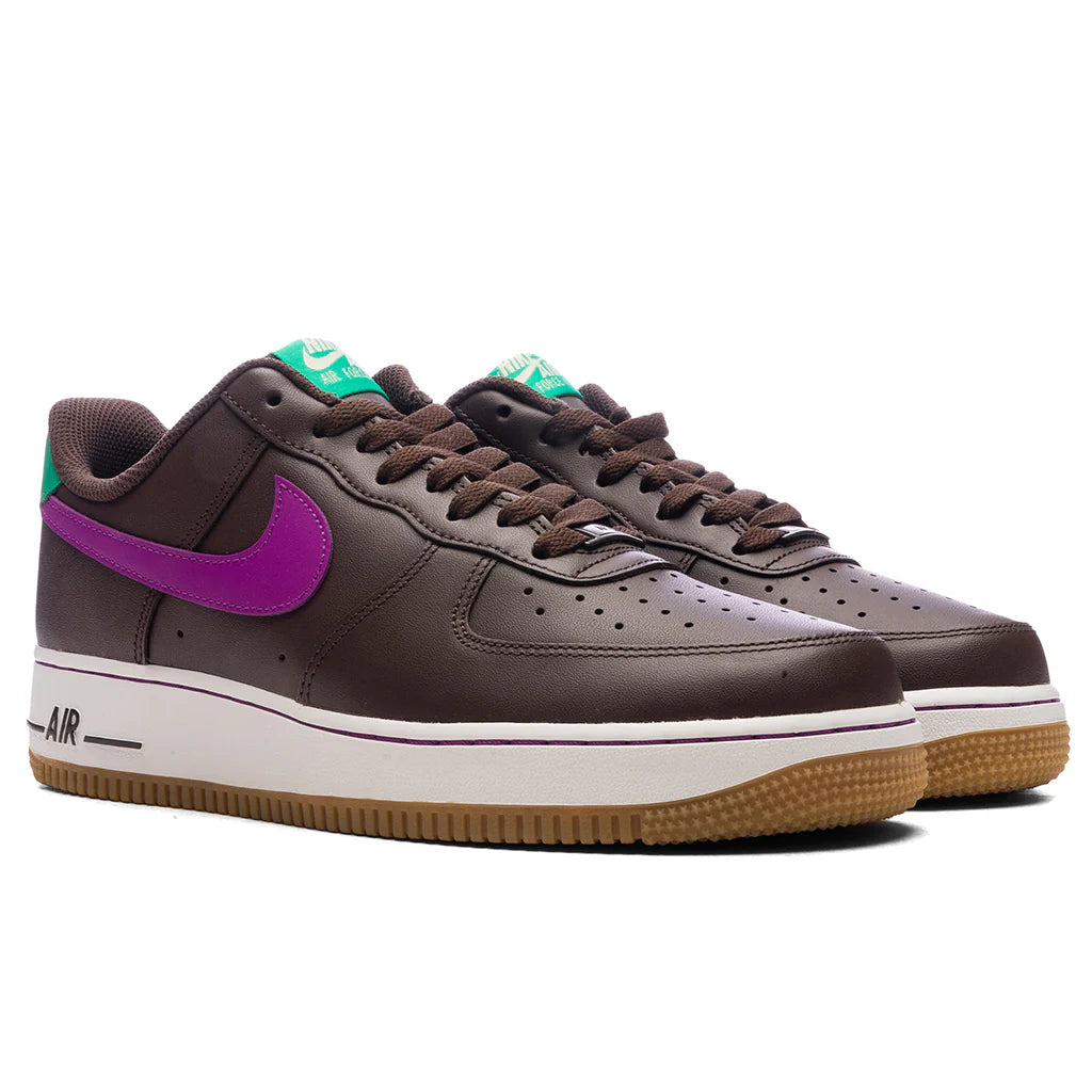 Air Force 07 Barque Brown Vivid Purple Stadium Green