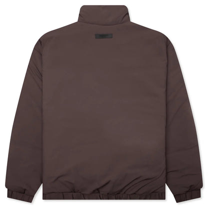Nylon Puffer Jacket Plum