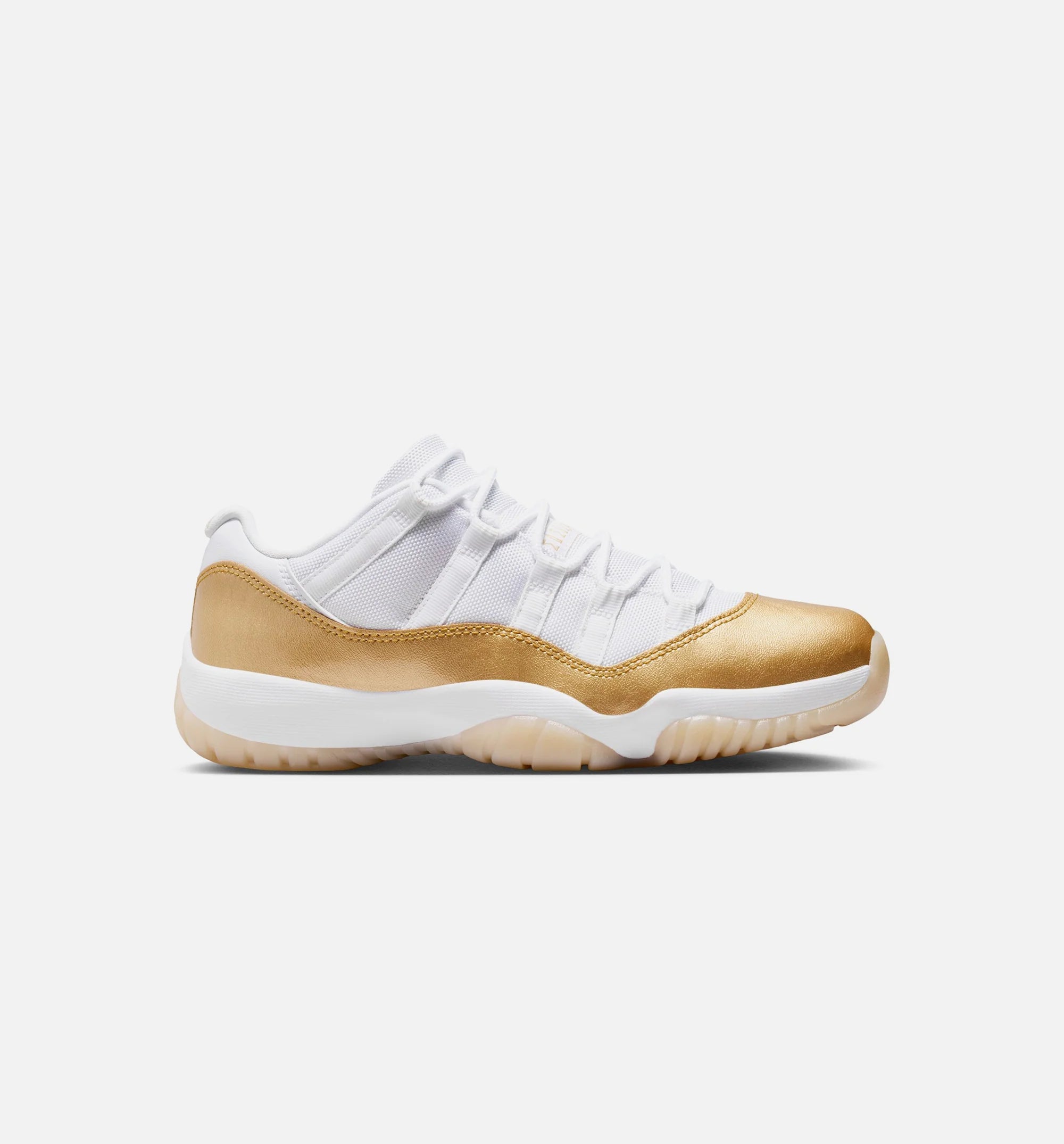 Air Jordan 11 Retro Low Mothers Day Womens Lifestyle Shoe White Metallic Gold Team Gold Free Shipping