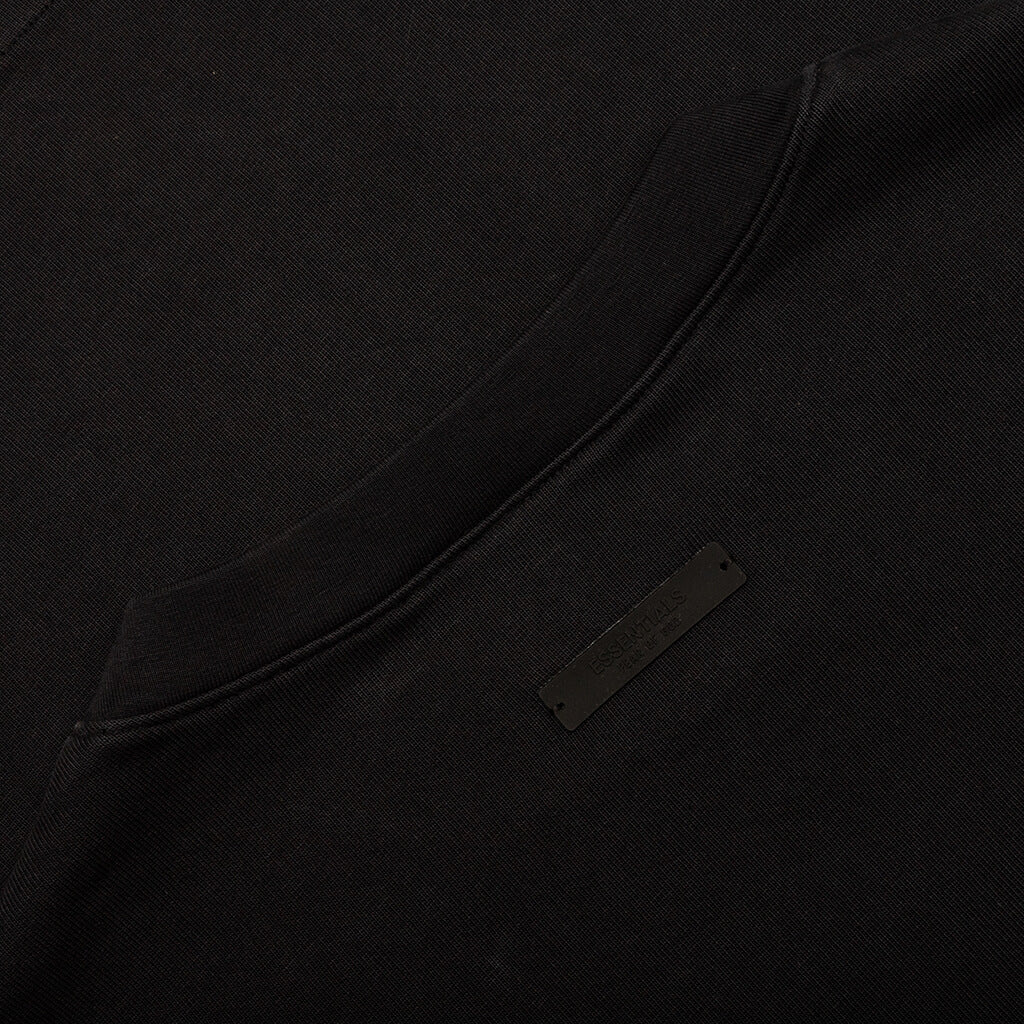 Heavy Crewneck Tee Black