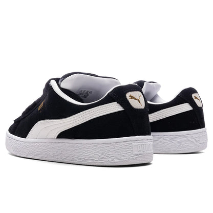 Suede XL Black White