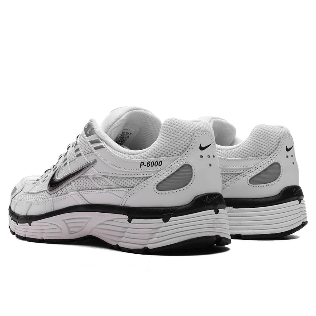 P 6000 White Black Metallic Silver