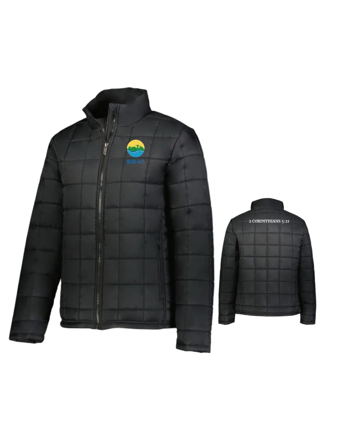 Rio 40 Puffer Jacket Black