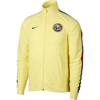 Nike America Core Track Jacket Lemon Obsidian