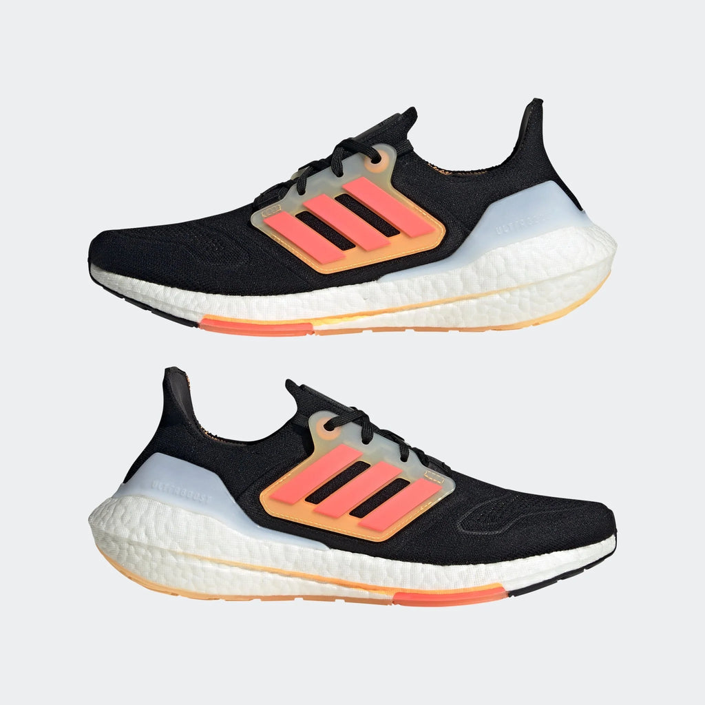 adidas Ultraboost 22 Black Turbo Flash Orange