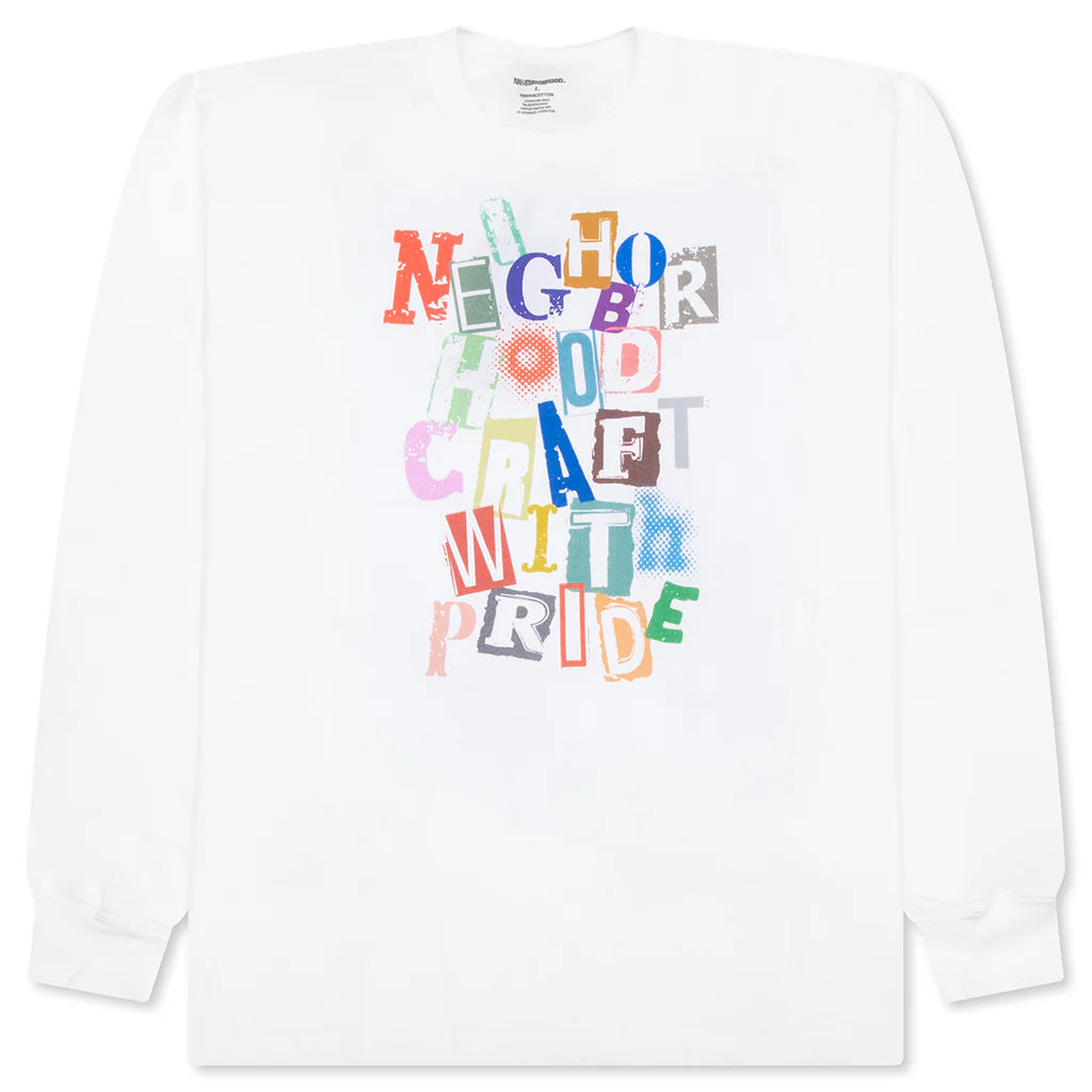 NH L S Tee 11 White