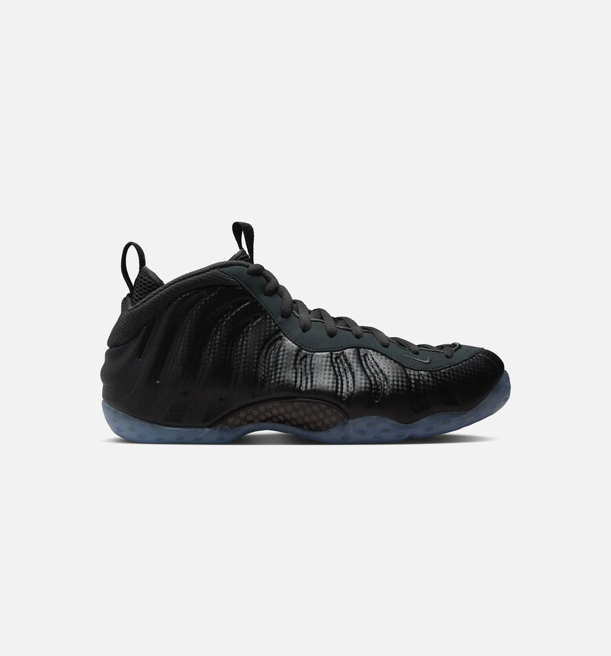 Air Foamposite One Mens Lifestyle Shoe Black Dark Smoke Grey Black