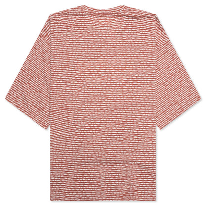 Stripe Box Tee Brick