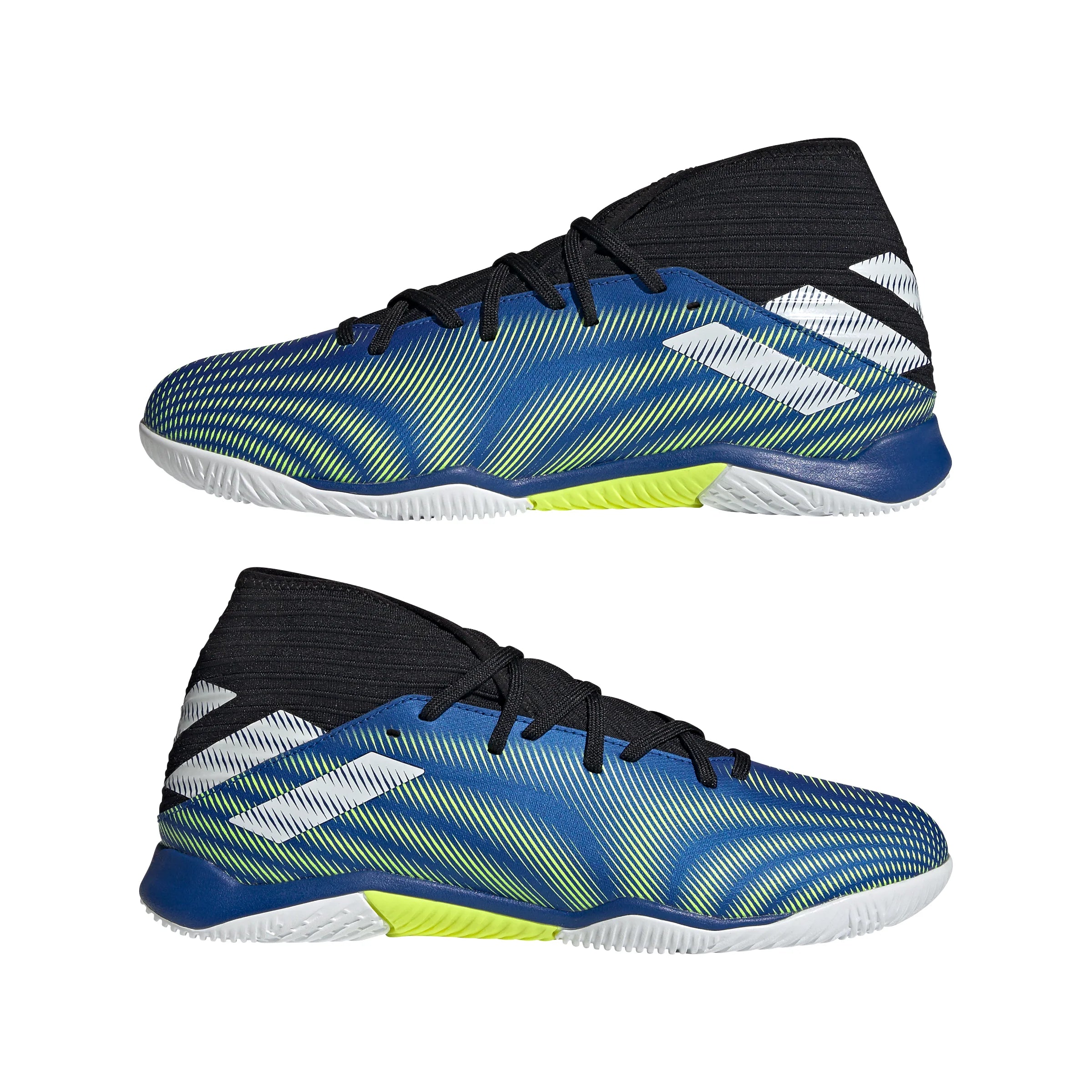 adidas Nemeziz 3 IN Mens Soccer Shoes RoyalWhite Yellow