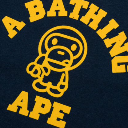 Kids Baby Milo College Tee Navy
