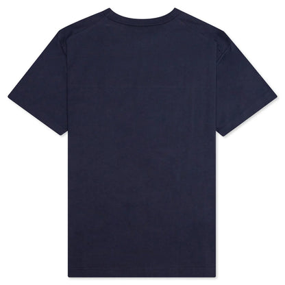 Jersey Braque Pocket Tee Navy