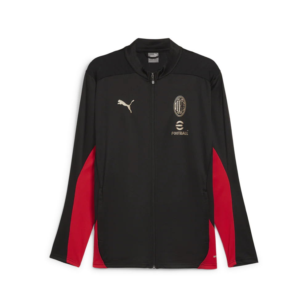 PUMA AC Milan Training Jacket Black Red