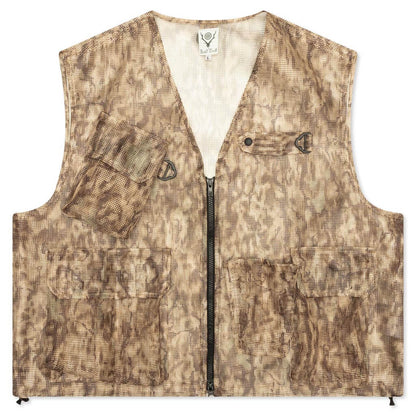 Bush Trek Vest Horn Camo