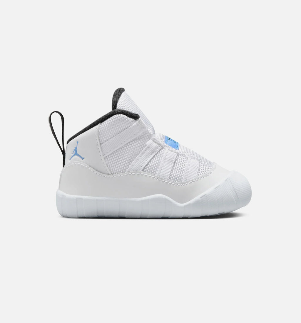 Air Jordan 11 Retro Legend Blue Infant Crib Bootie Lifestyle Shoe White Legend Blue Black Free Shipping