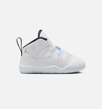 Air Jordan 11 Retro Legend Blue Infant Crib Bootie Lifestyle Shoe White Legend Blue Black Free Shipping