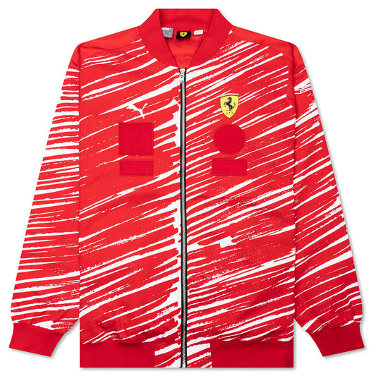 Puma x Joshua Vides Ferrari Race Jacket Rosso Corsa