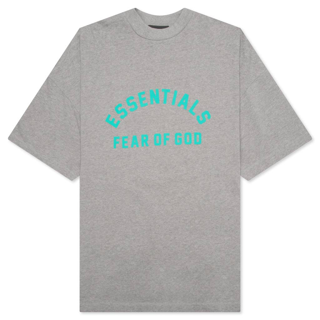 Heavy Jersey S S Tee Dark Heather Oatmeal