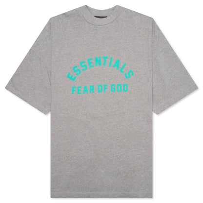 Heavy Jersey S S Tee Dark Heather Oatmeal