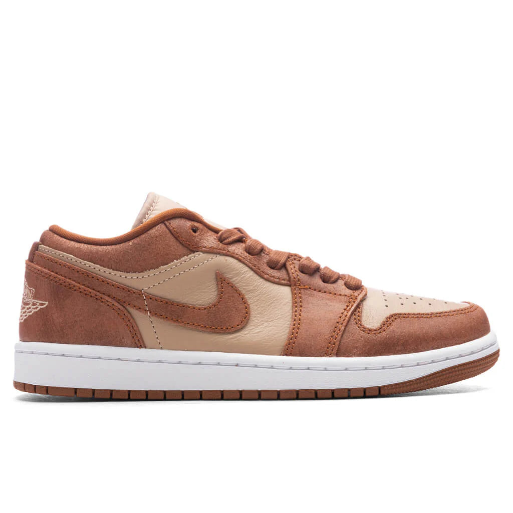 Womens Air Jordan 1 Low SE Legend Medium Brown Legend Coffee Sail