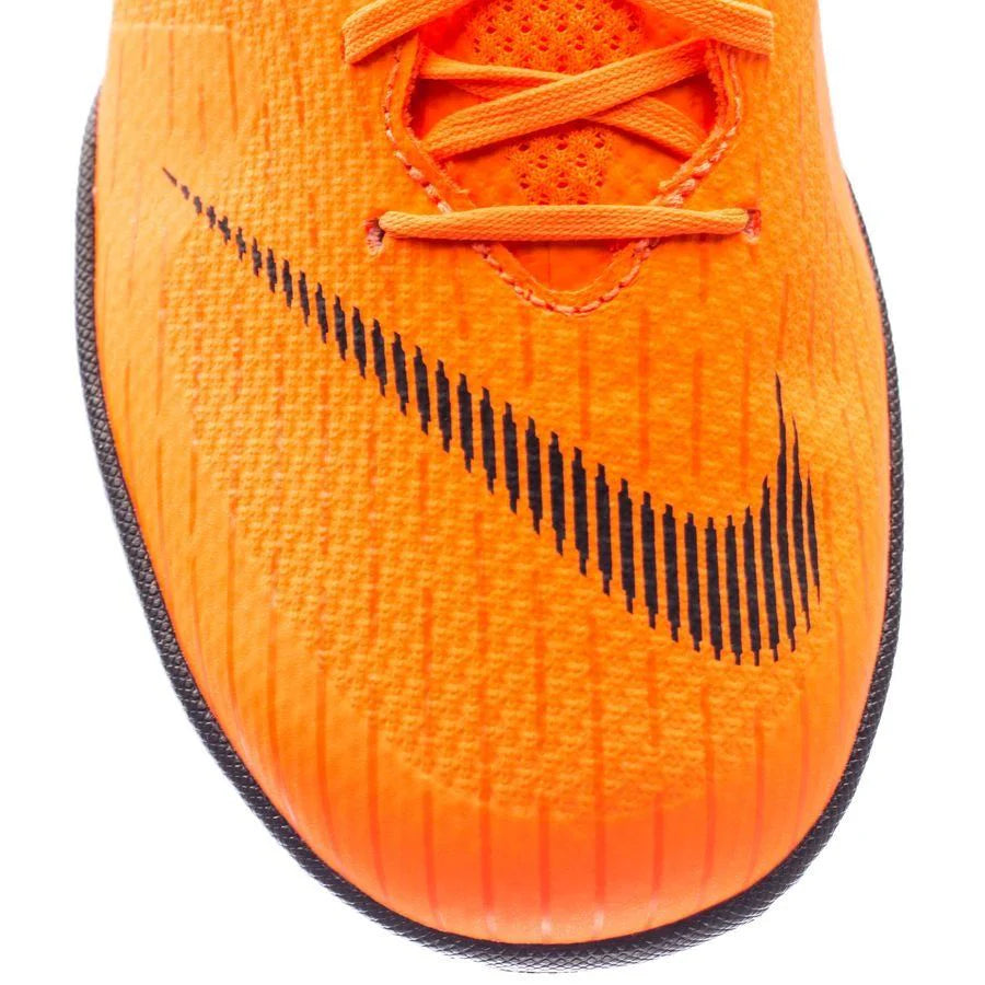 Nike Mercurial VaporX 12 Academy IC Indoor Soccer Shoes Orange Black Volt