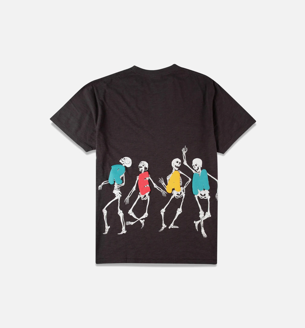 Apocalypse Knit Short Sleeve Mens T Shirt Brown