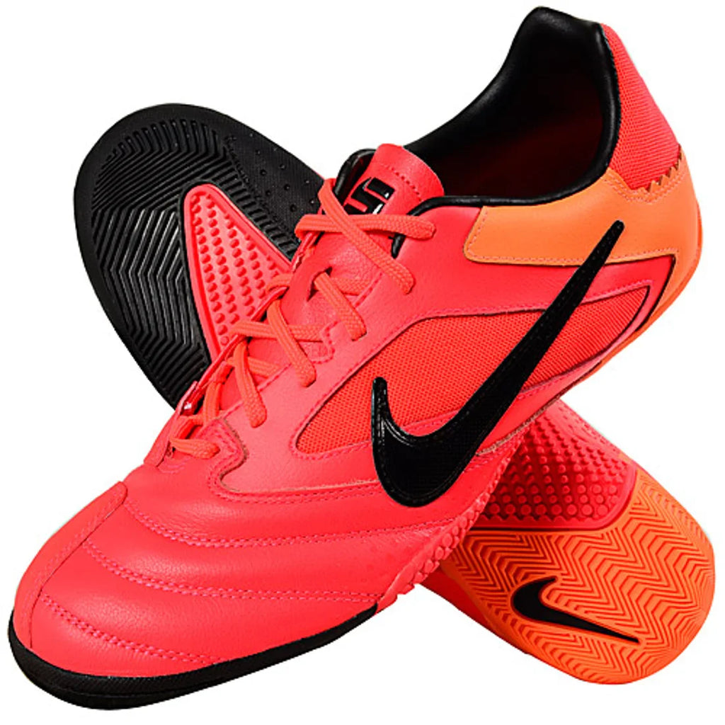Nike 5 Elastico Pro Indoor Soccer Shoes Bright Crimson Orange