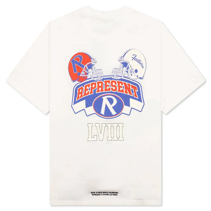 Feature x Represent Champions T Shirt Flat White