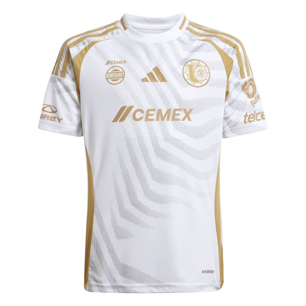 adidas Youth Tigres UANL Third Jersey 24 25 White